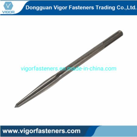 SDS Max Chisel Bit Set for Masonry Drilling Flat Groove Point Alloy Steel