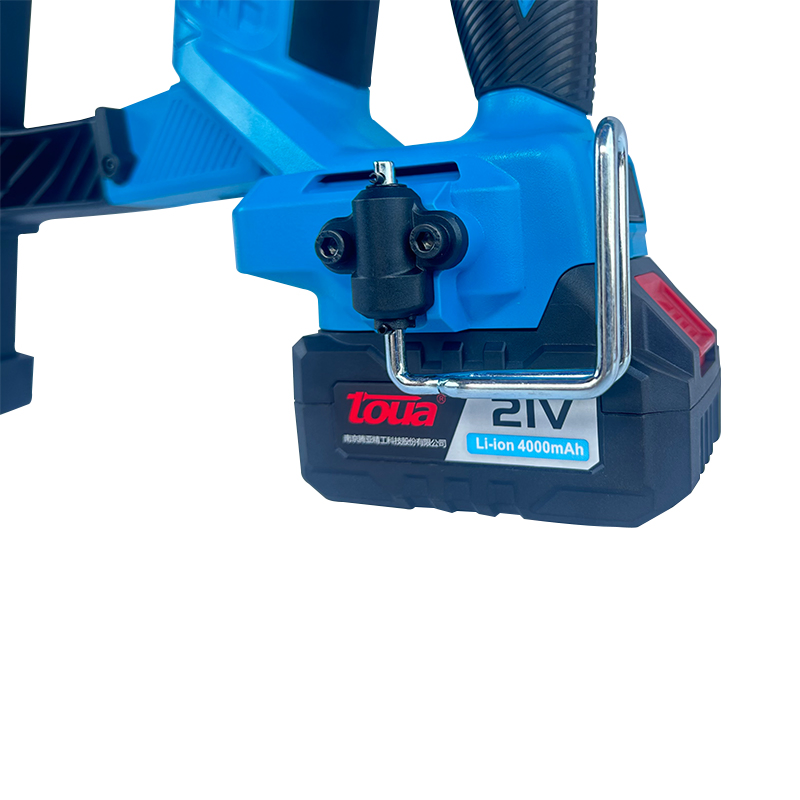 Battery Operated Nail Gun Cordless Electric Powered Nailer Fastening Tool