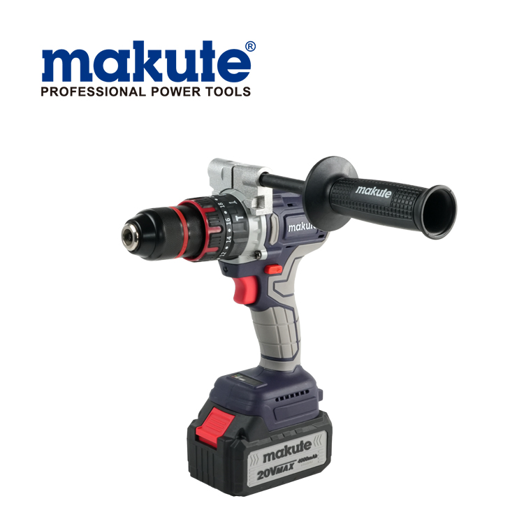 Makute New 20V Li-on Cordless Impact Drill with Quick Charger Max Torque 70n. M