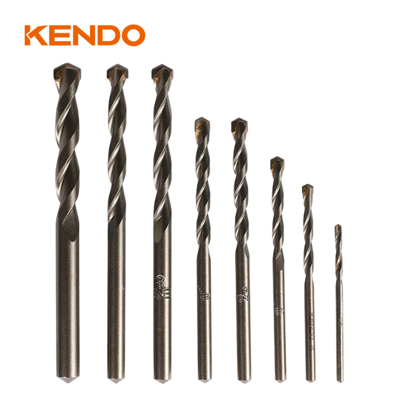 Kendo 8PC Metric Masonry Drill Bit Set Sand Blasting Finish Drilling Bit Unique Design of Family Looking
