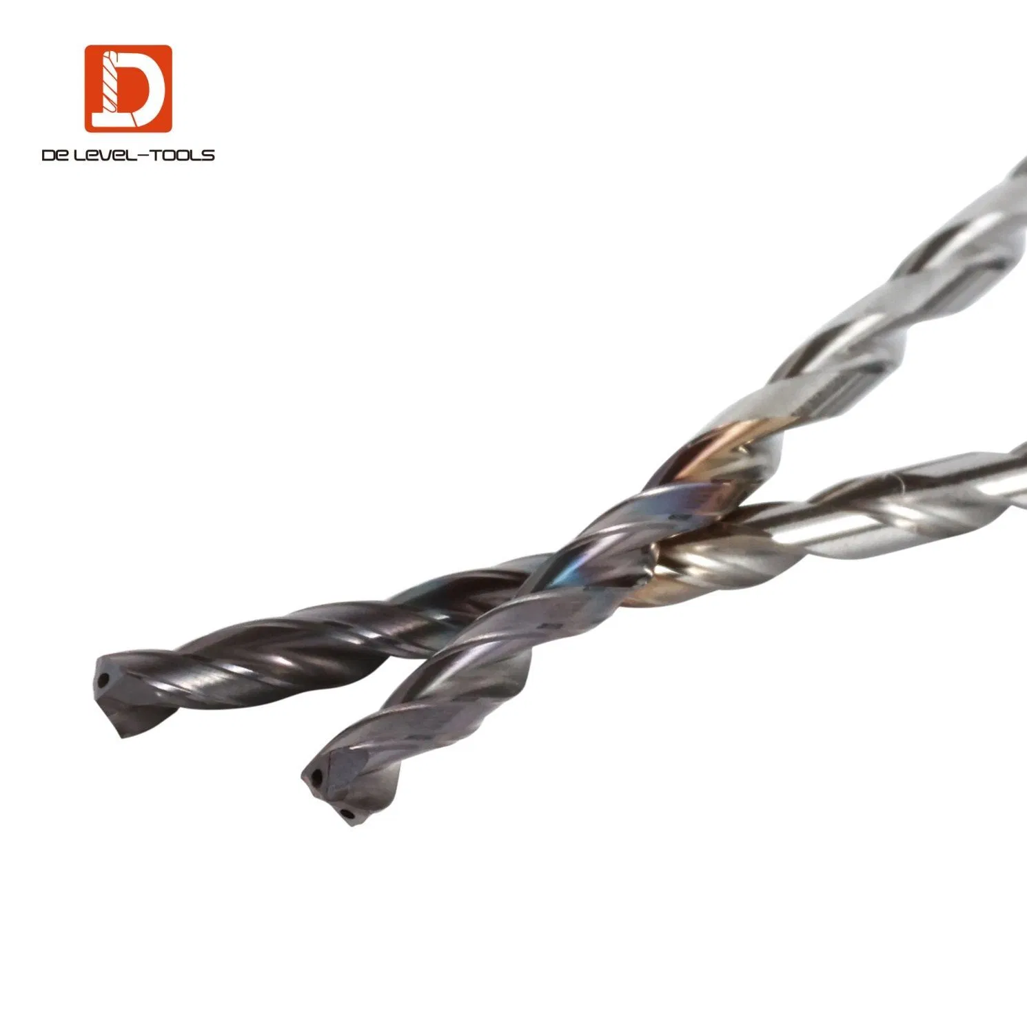 High Speed Cut Twist Custom Solid Carbide Long Drill Bit for Metal Deep Hole Drilling