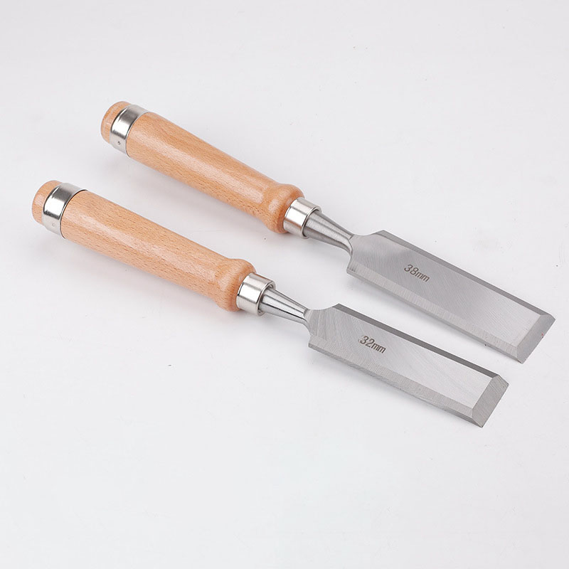 6 PCS Cr-V Steel Wood Carving Tools Woodworking Chisels Full Size Wood Carving knives