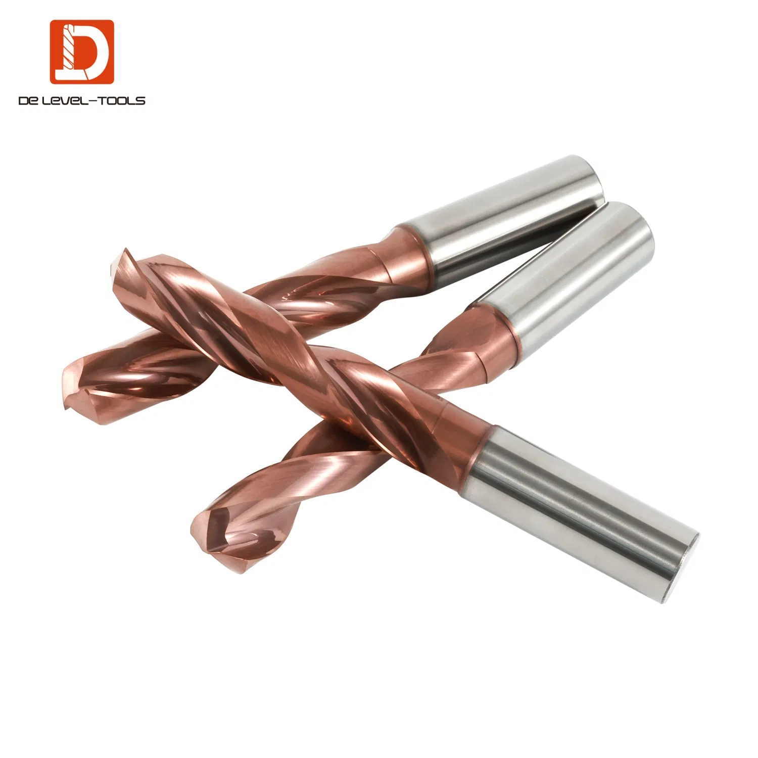 Tungsten Carbide Twist Drill for CNC Machine Tools Drilling Hole Micro Drill Bit for Steel, Copper, Brass
