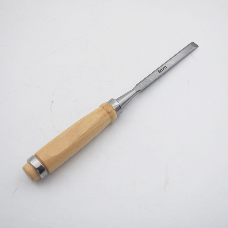 Professional 8mm DIY Woodworking Flat Carving Chisel Carved Knife for Woodcut&Carpentry