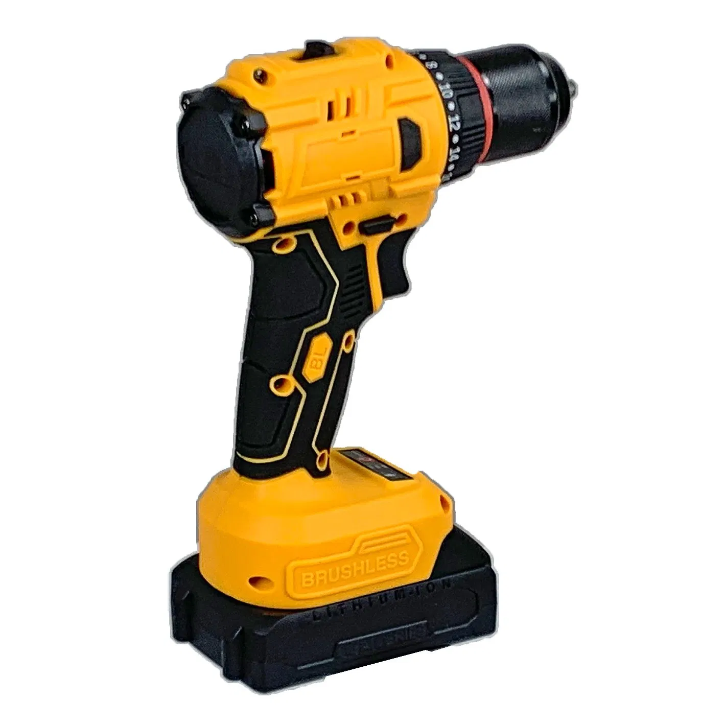 Cordless Drill with Brushless Motor 21V Impact Function Reliable