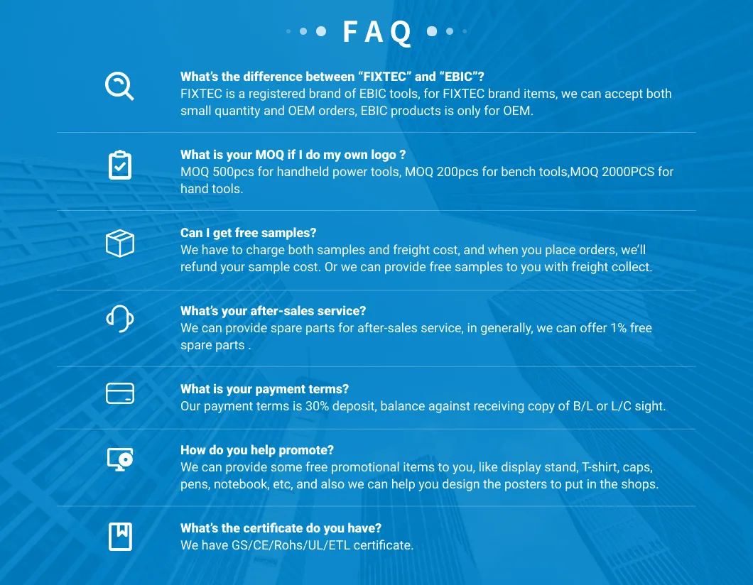 Product FAQ Section