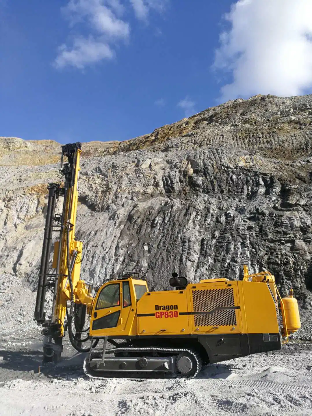 Hydraulic Crawler Truck Mounted DTH RC Down The Hole Hammer Rock Impact Drilling Rig Top Hammer Blasting Water Well Surface Vertical Shaft Drill