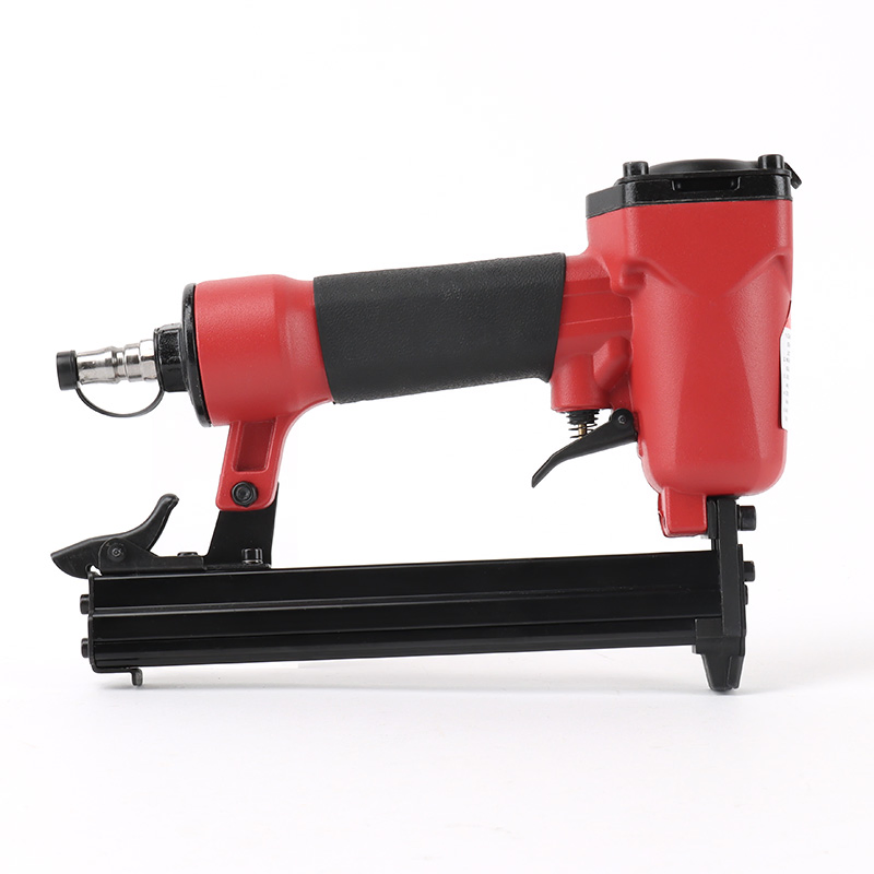 Professional 20-Gauge Pneumatic Brad Air Nailer Compatible with 13/32" to 7/8" Nails Depth Adjustment Air Nail Gun for Woodworking