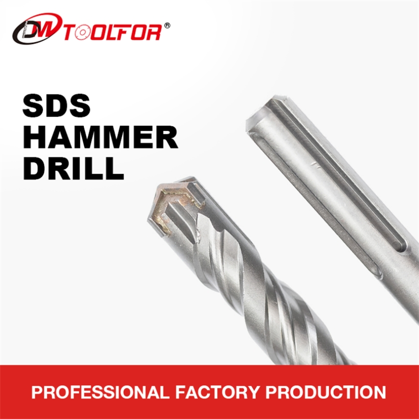 Customizable Single or Double Fulte SDS Hammer Drill Bits for Clinker