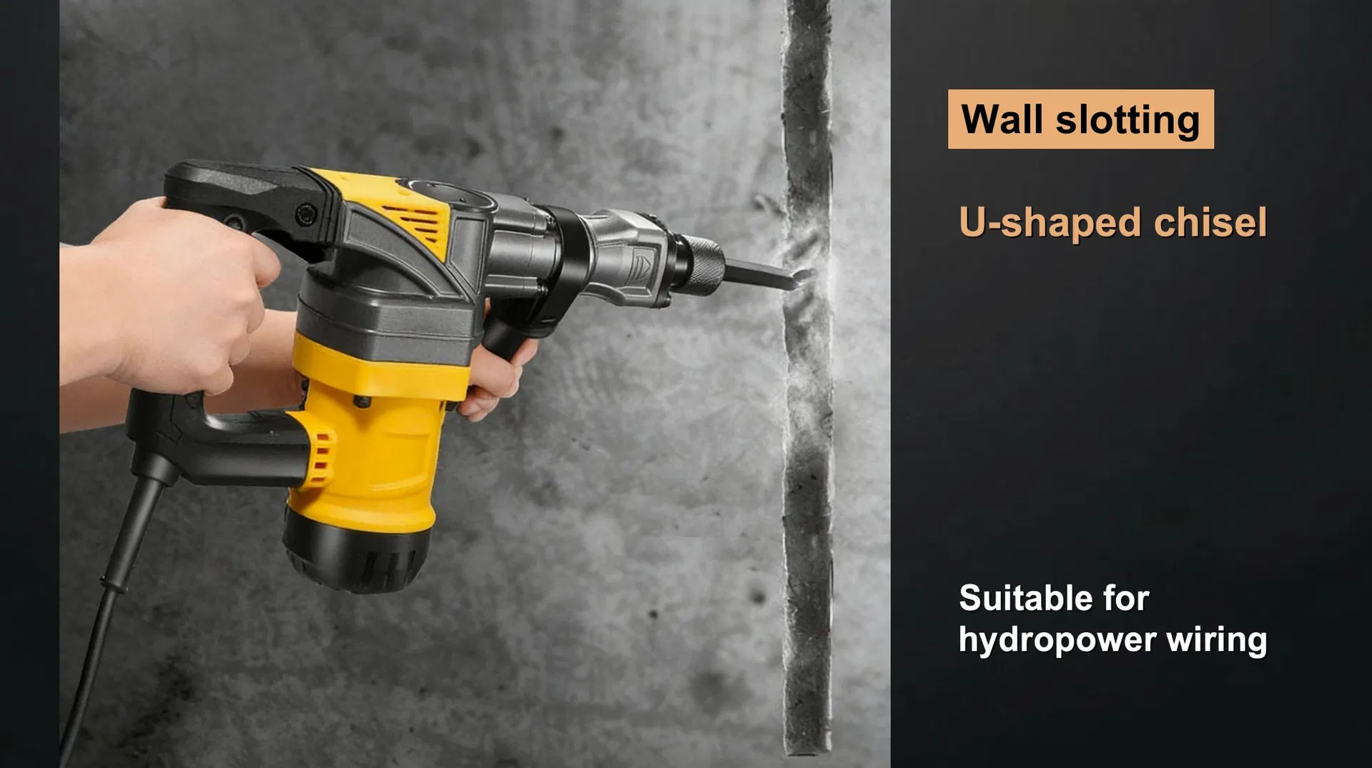 High-Power Rotary Drill Hammer