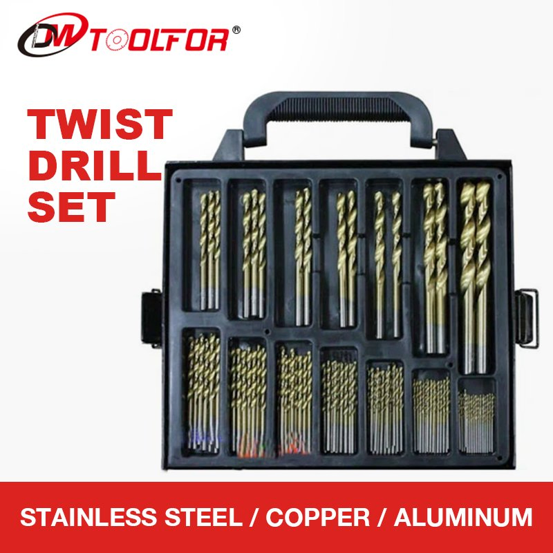 Durable High Speed Steel Extra Long Straight Shank Twist Drill Bit for Metal Steel