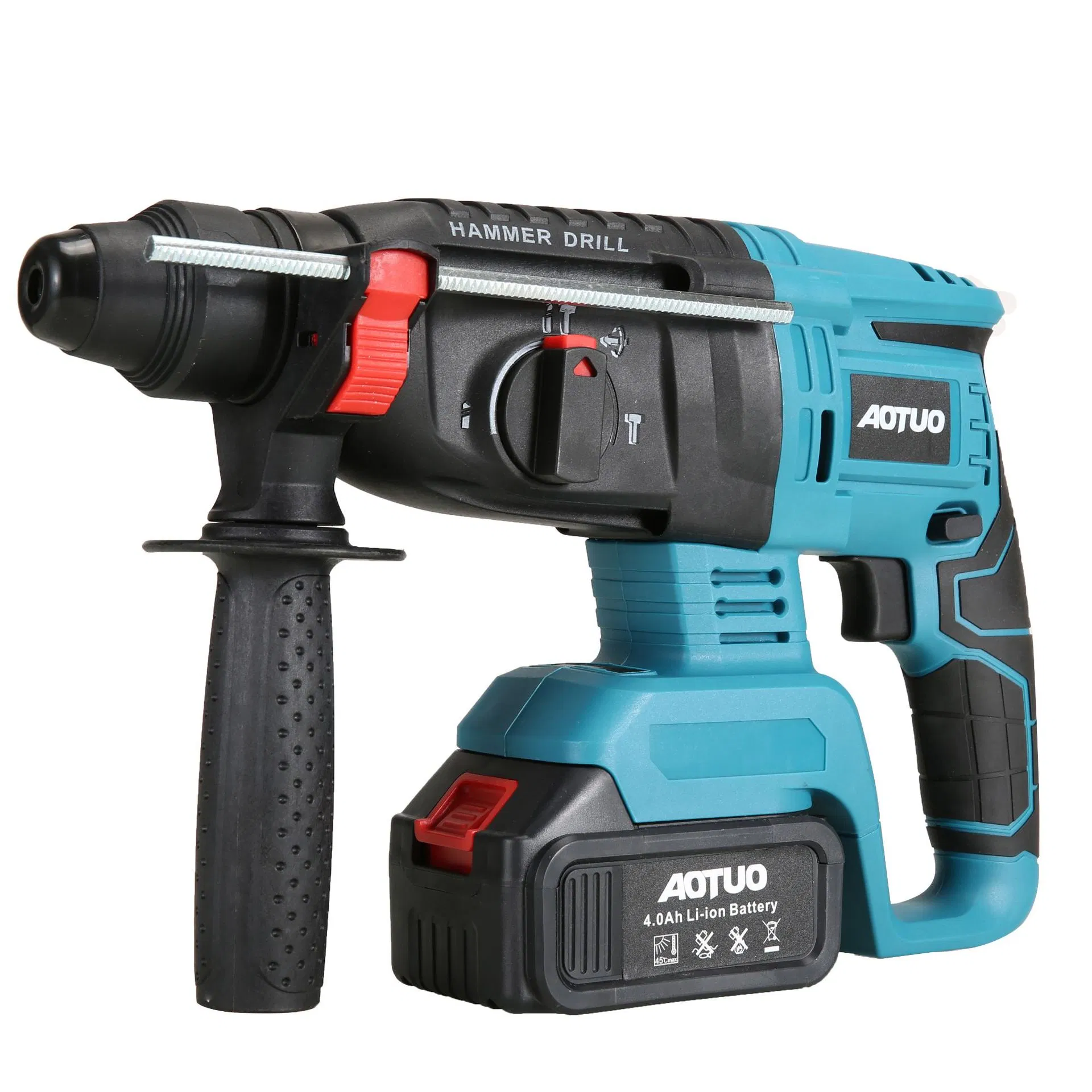 High-Power Rotary Drill Hammer with Ergonomic Grip Design