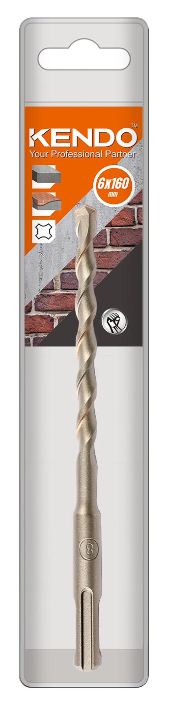 Kendo SDS-Plus Hammer Drill Bit for Concrete and Rock Drilling Bit