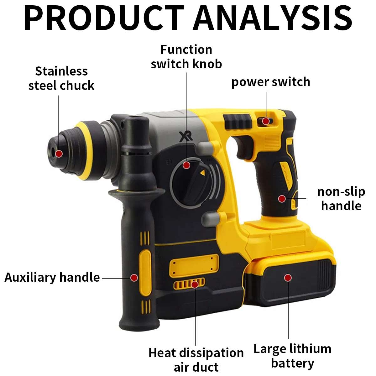 High Power Cordless Drill