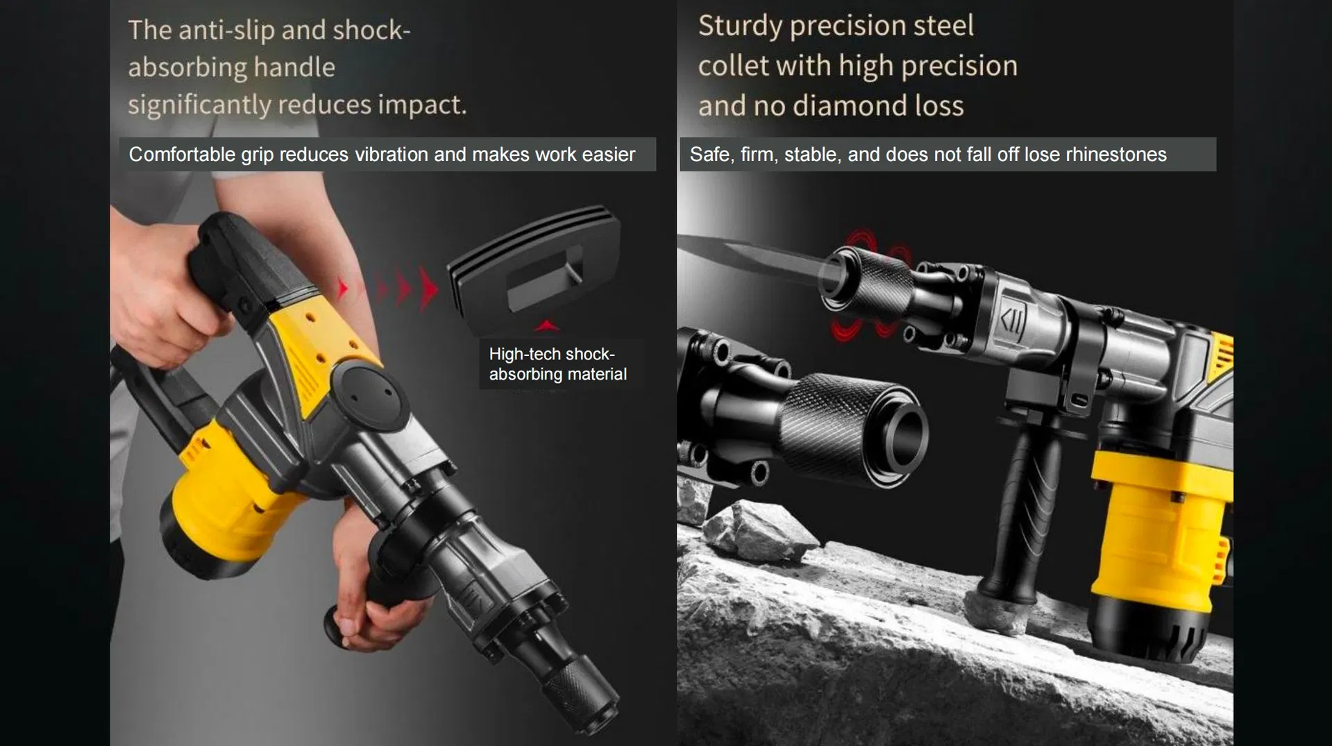 High-Power Rotary Drill Hammer