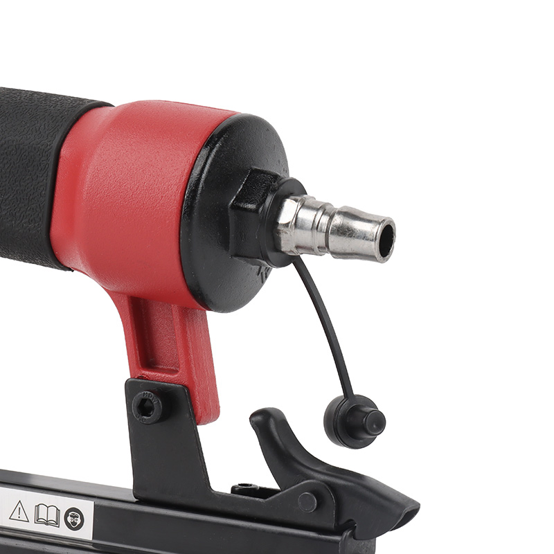 Professional 20-Gauge Pneumatic Brad Air Nailer Compatible with 13/32" to 7/8" Nails Depth Adjustment Air Nail Gun for Woodworking