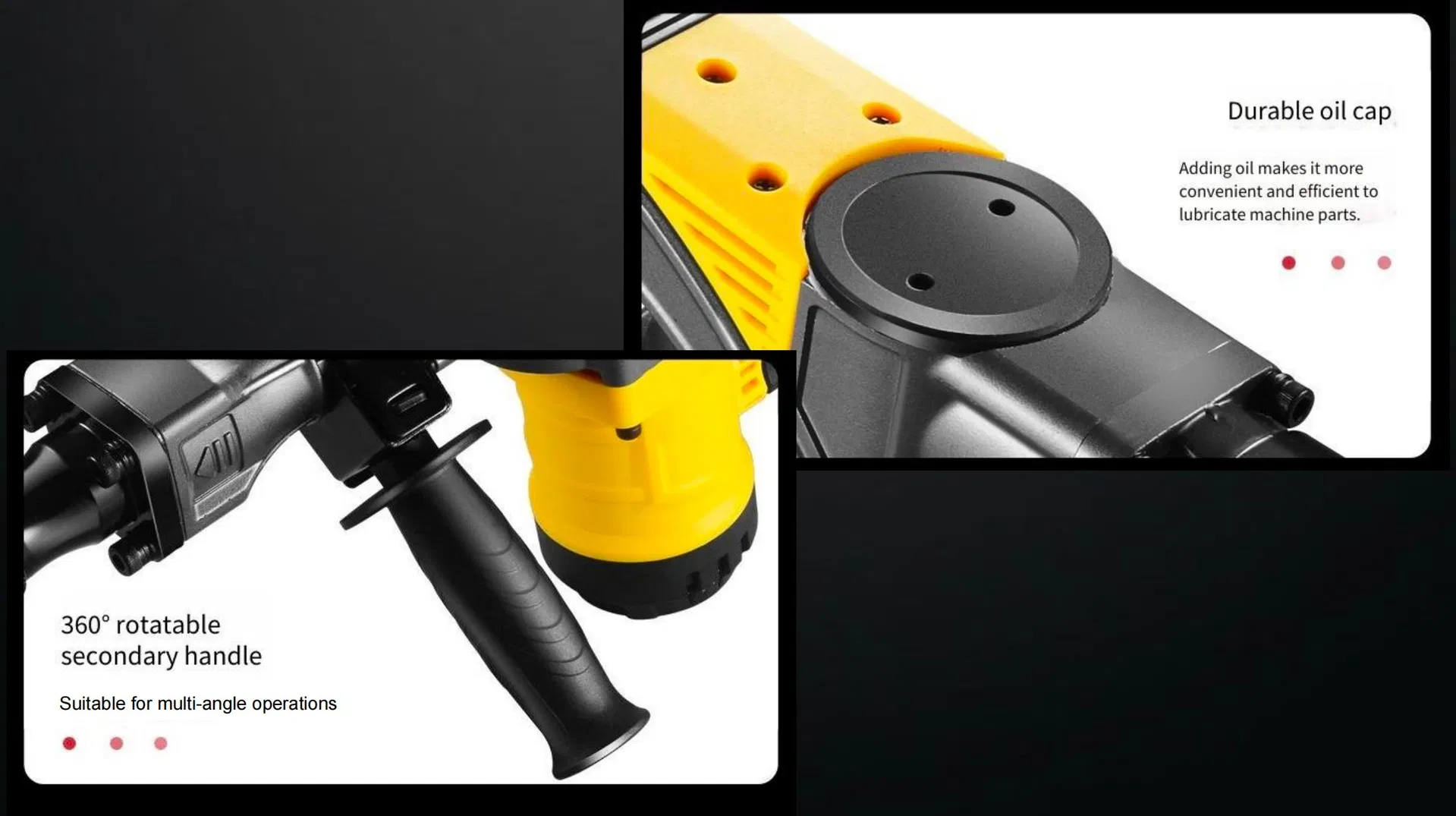 High-Power Rotary Drill Hammer