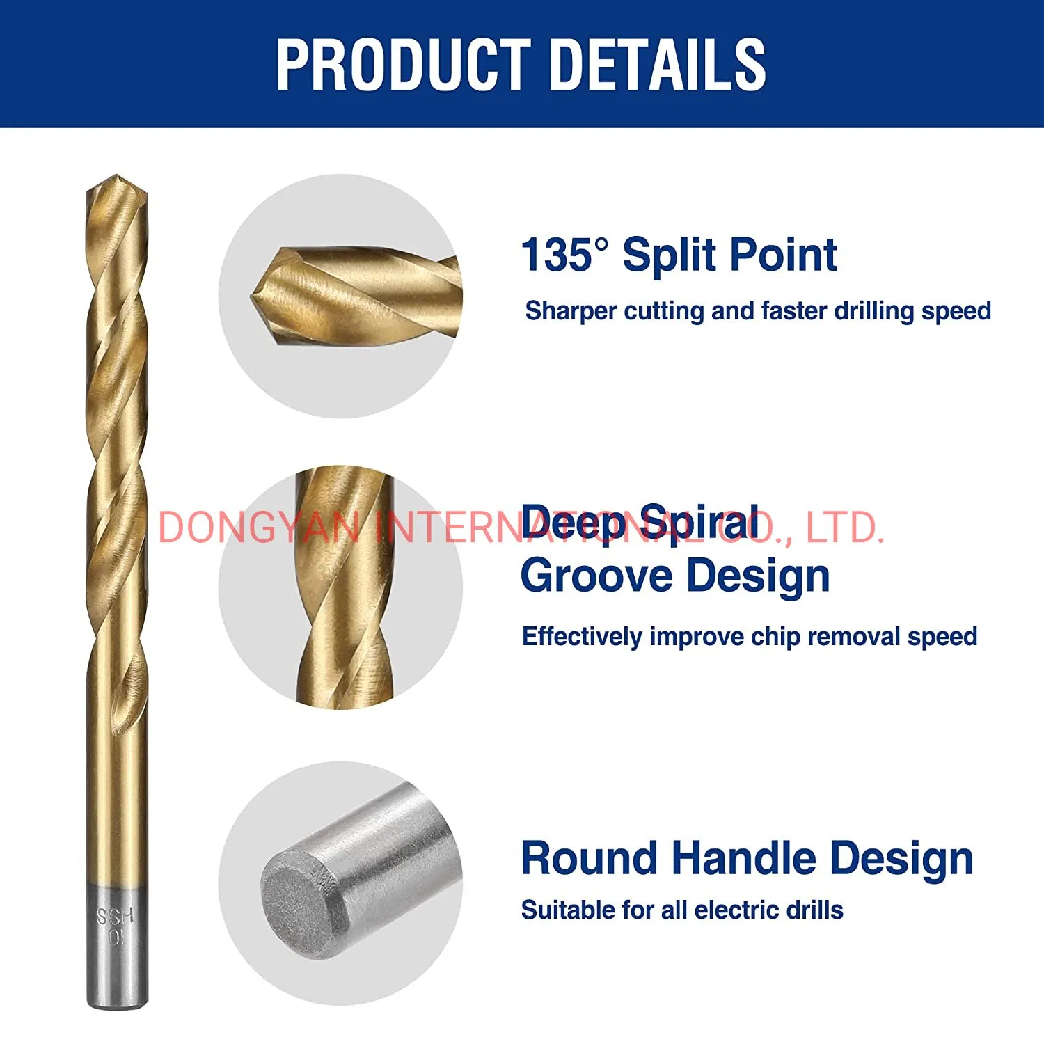HSS Twist Drill Bits for Power Tools Drilling Machine