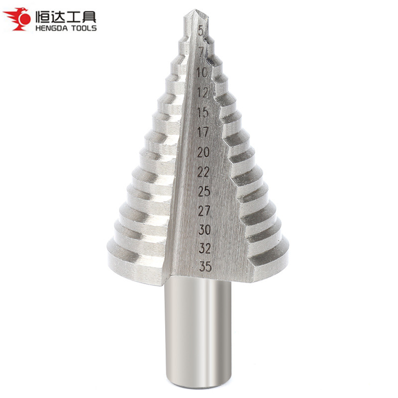 HSS M2 Step Drill Bits for Metal PVC Wood Drilling