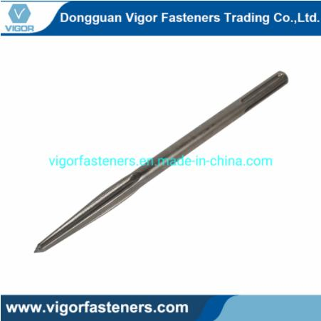 SDS Max Chisel Bit Set for Masonry Drilling Flat Groove Point Alloy Steel