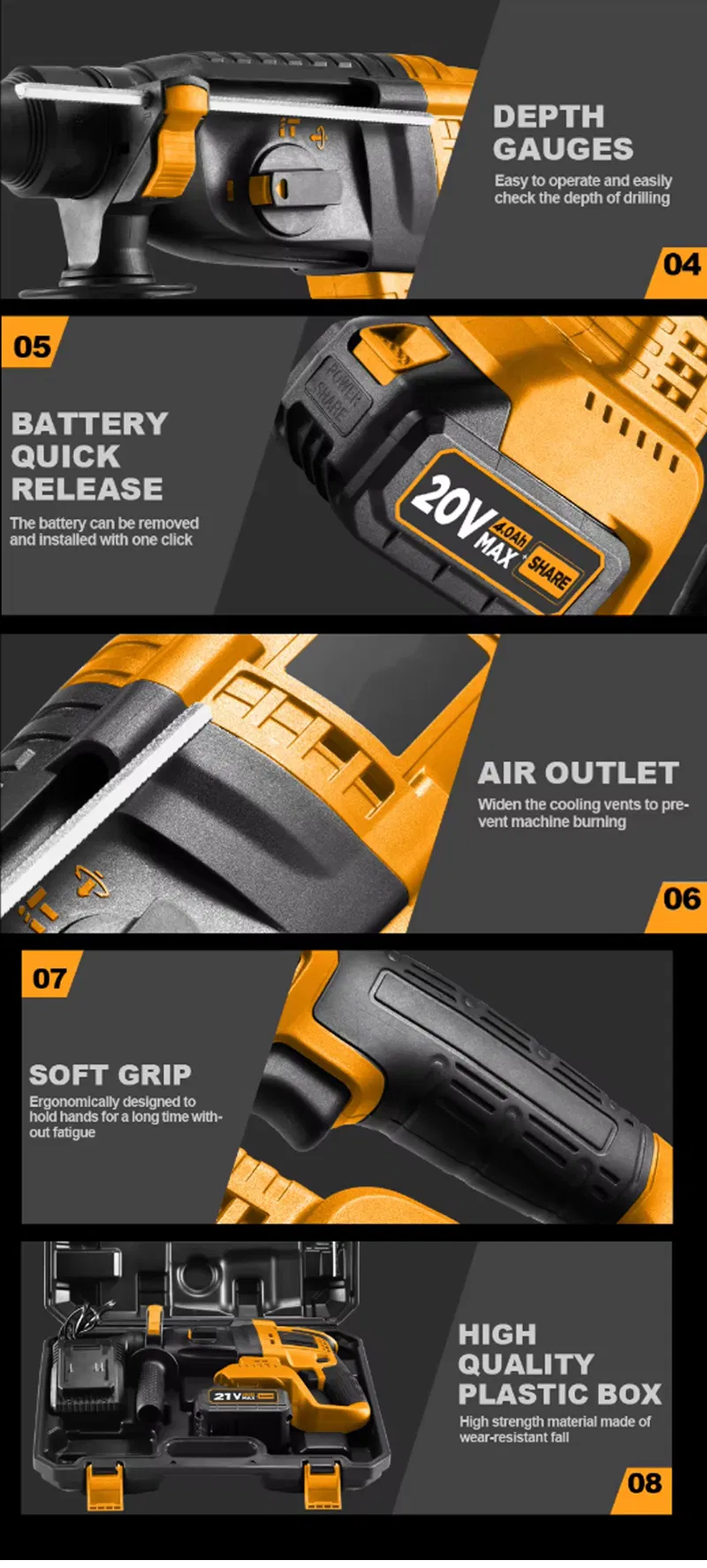 Hammer Drill Details 3