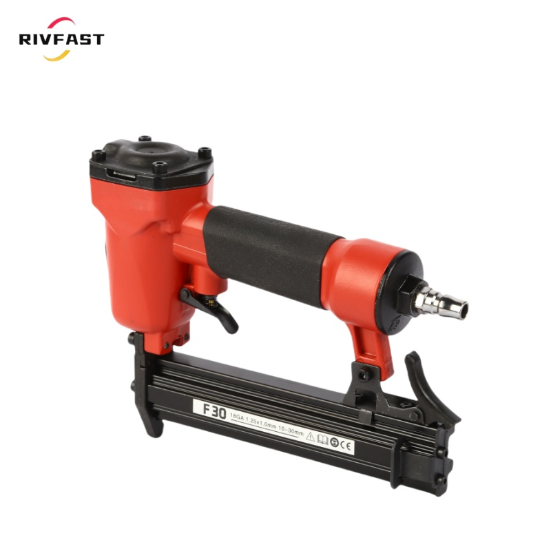 Pneumatic Brad Nailer, 18 Gauge Air Brad Nail Gun with 1000PCS Nails for Upholstery, DIY Project, Woodworking