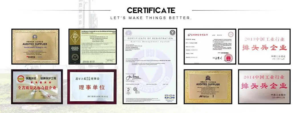 Certifications