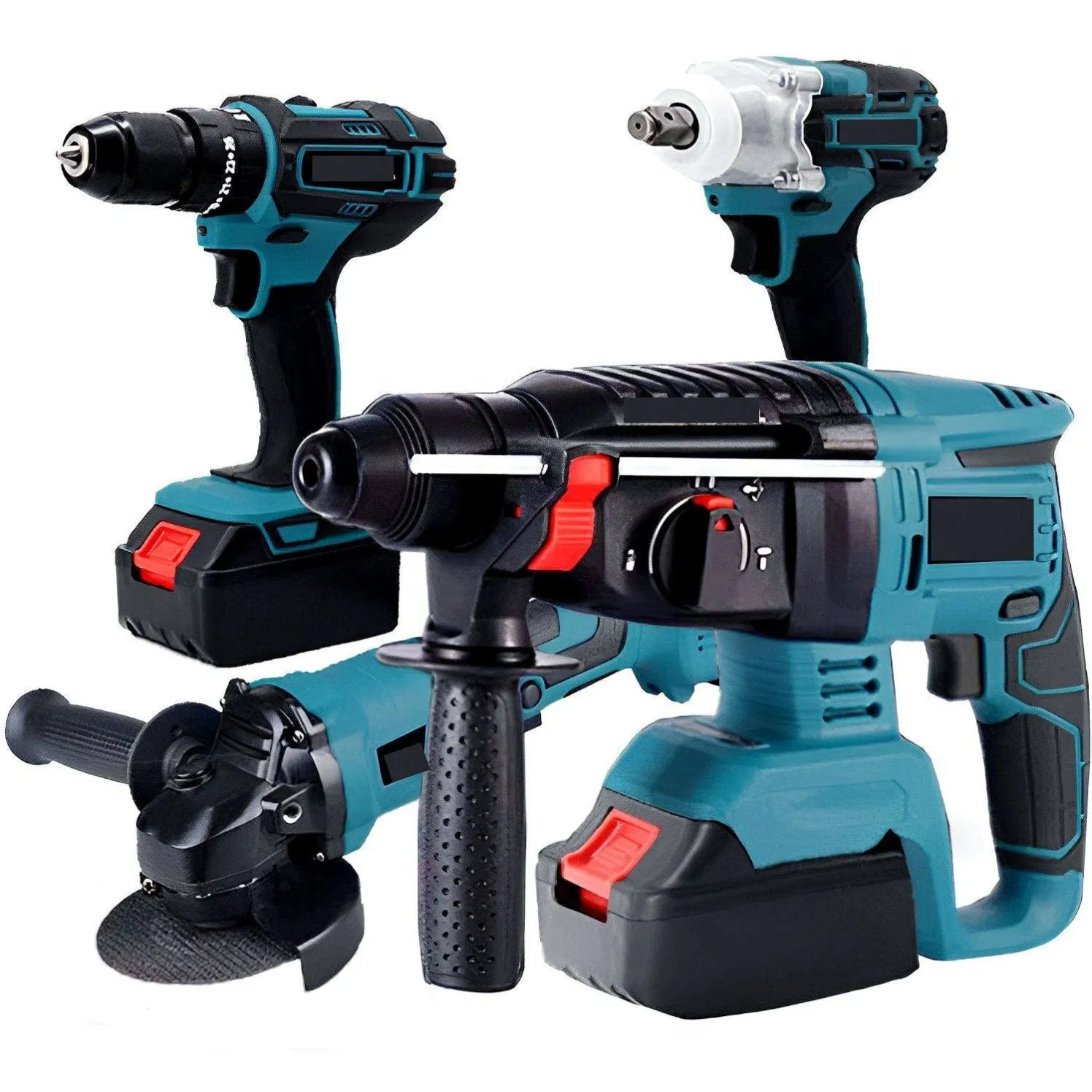 Best China Supplier Professional Cordless Rotary Hammer Drill with Innovative Three-Functon Vibration-Damping for Household Usage Decoration