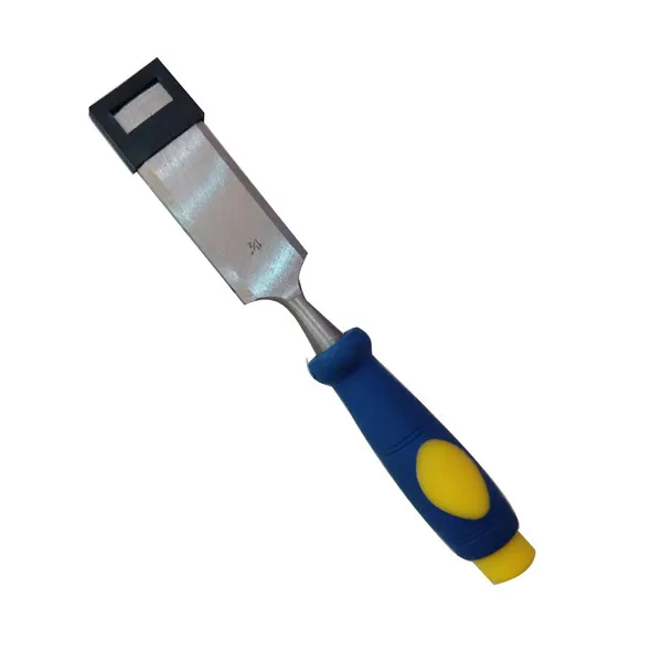 Double Color Plastic TPR Handle Wood Chisel 1