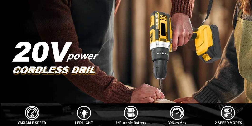 20V Cordless Impact Drill
