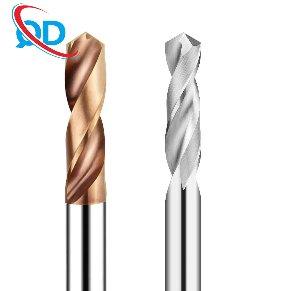 HRC45/55/65 Twist Drill Bit Coated Straight Shank Tungsten Steel Carbide CNC Metalstainless Steel