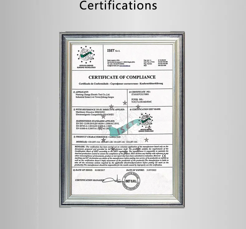 Impact Drill Features