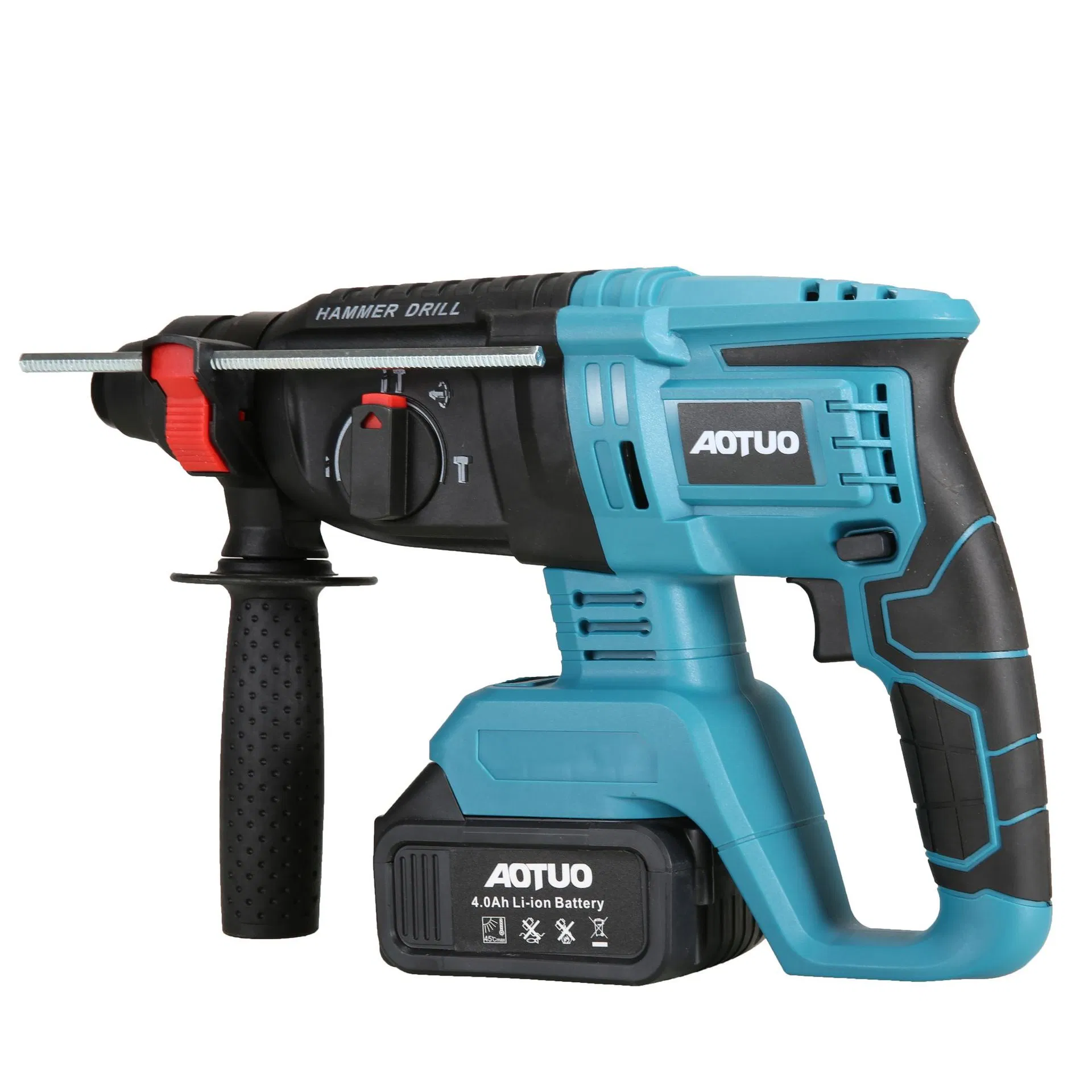 High-Power Rotary Drill Hammer with Ergonomic Grip Design