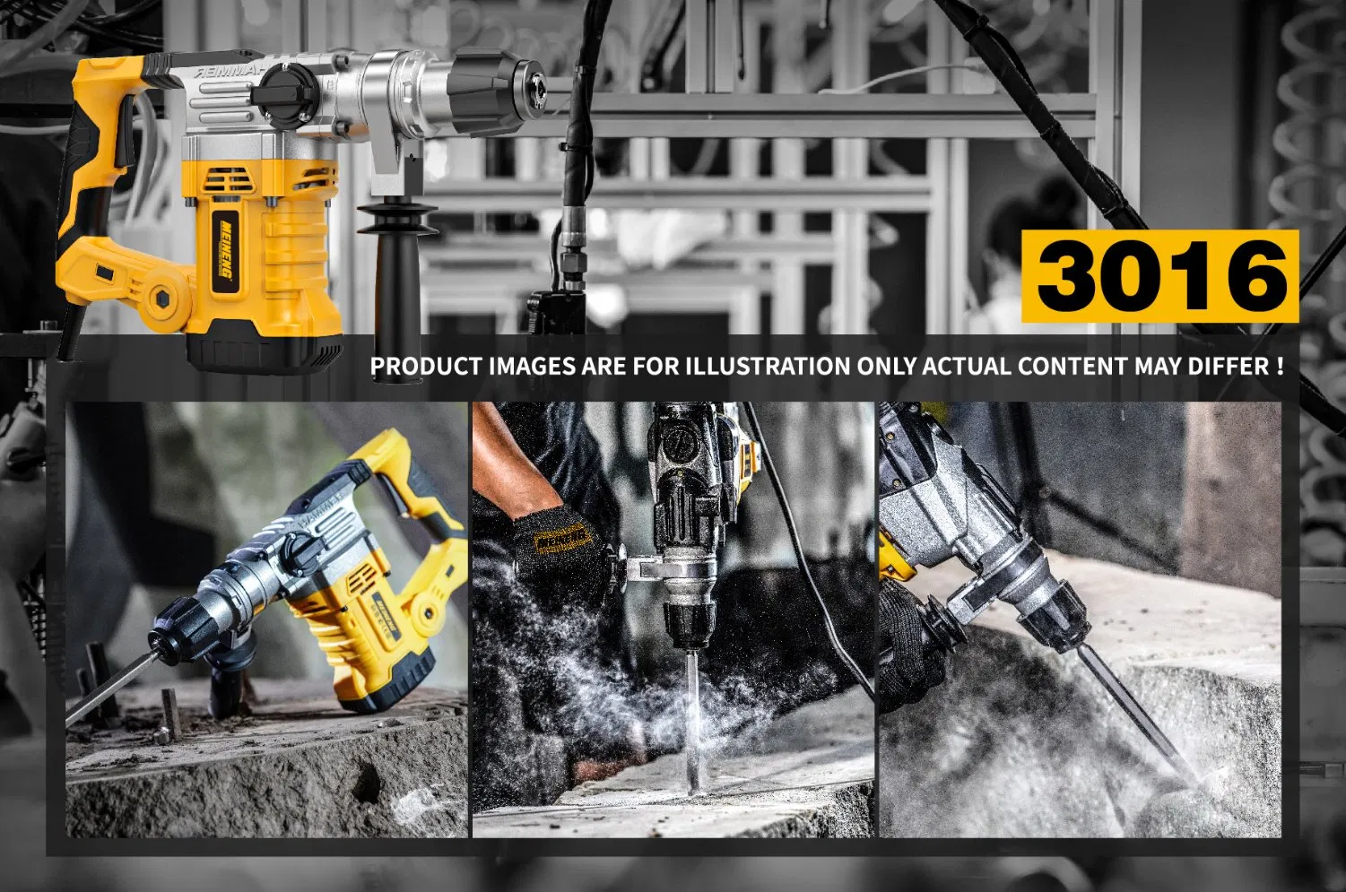 Rotary Hammer Detail 5