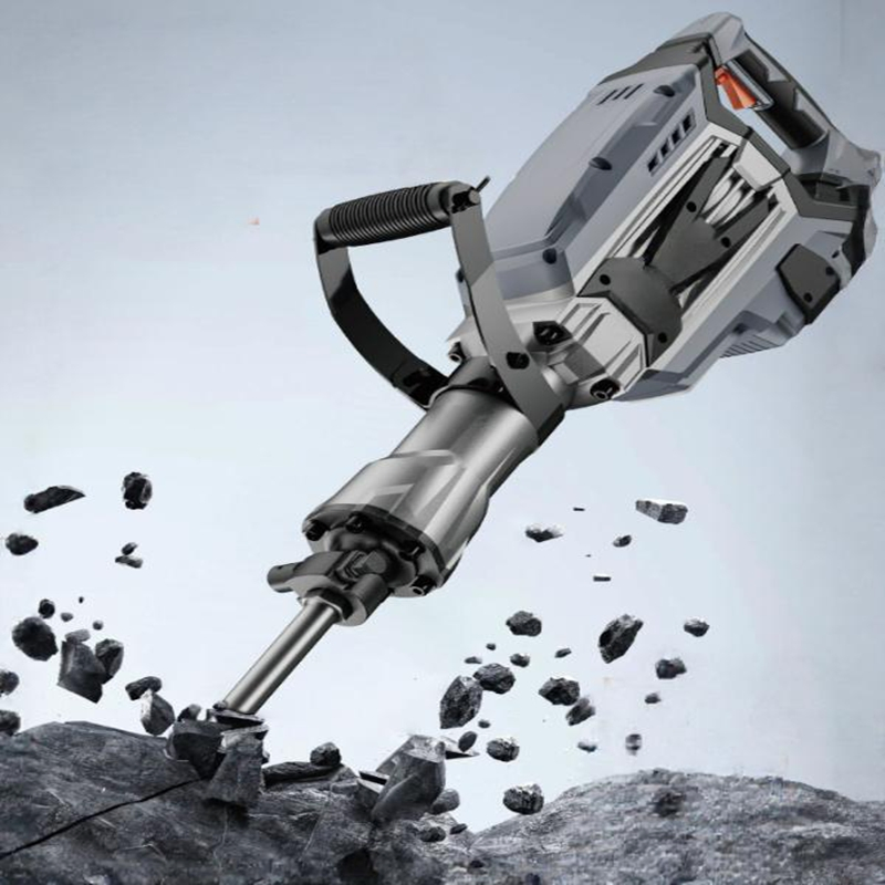 Cordless Electric Brushless Rotary Hammer Tool Drill for Construction and Demolition Tasks