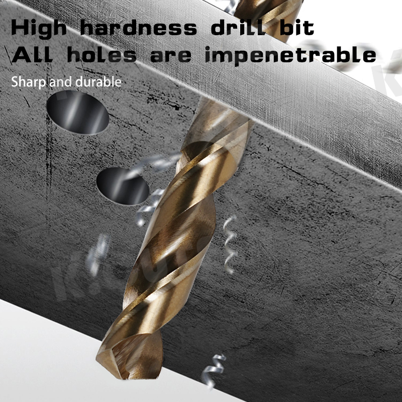 13/19/25PCS HSS Twist Drill Bit for Wood/Metal Hole
