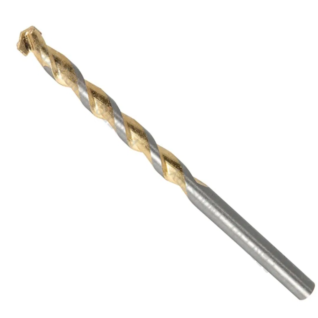 Premium Gold and Silver Multi-Purpose Drill Bits for Masonry