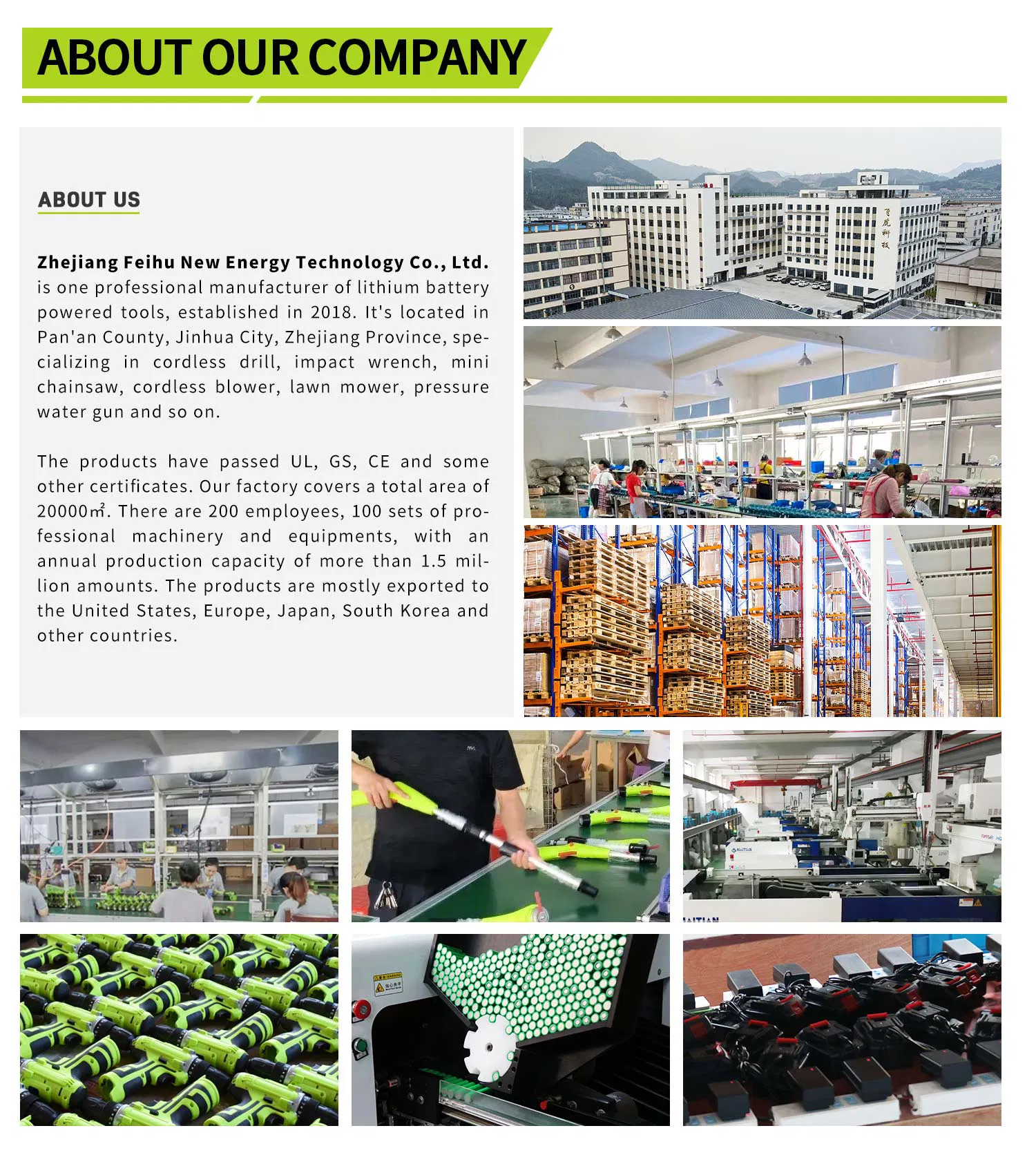 Cordless Power Drill Impact Driver