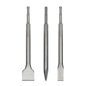 Electric Hammer Drill Bit Point Groove Gouge Flat Chisel Break Concrete Brick Wall Drilling SDS Plus Chisel Set