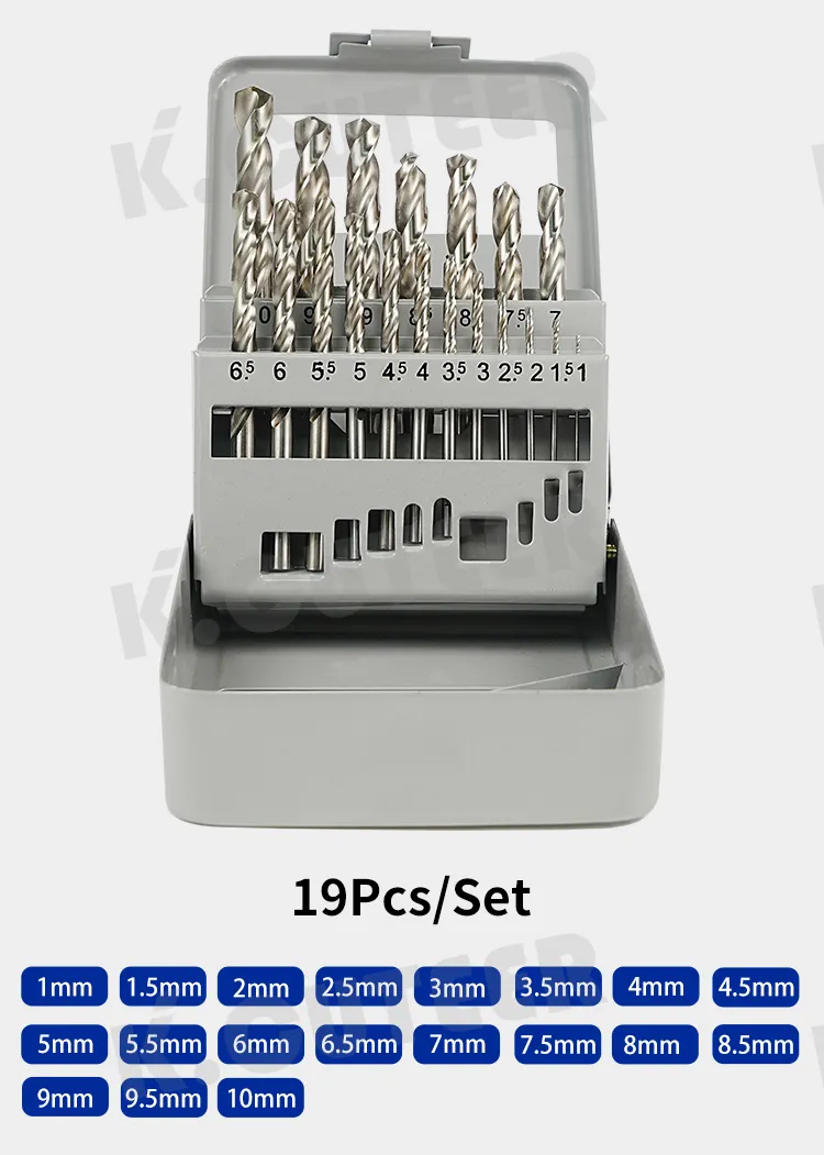 Twist Drill Bit Set 7