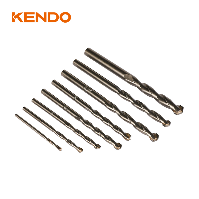 Kendo 8PC Metric Masonry Drill Bit Set Sand Blasting Finish Drilling Bit Unique Design of Family Looking
