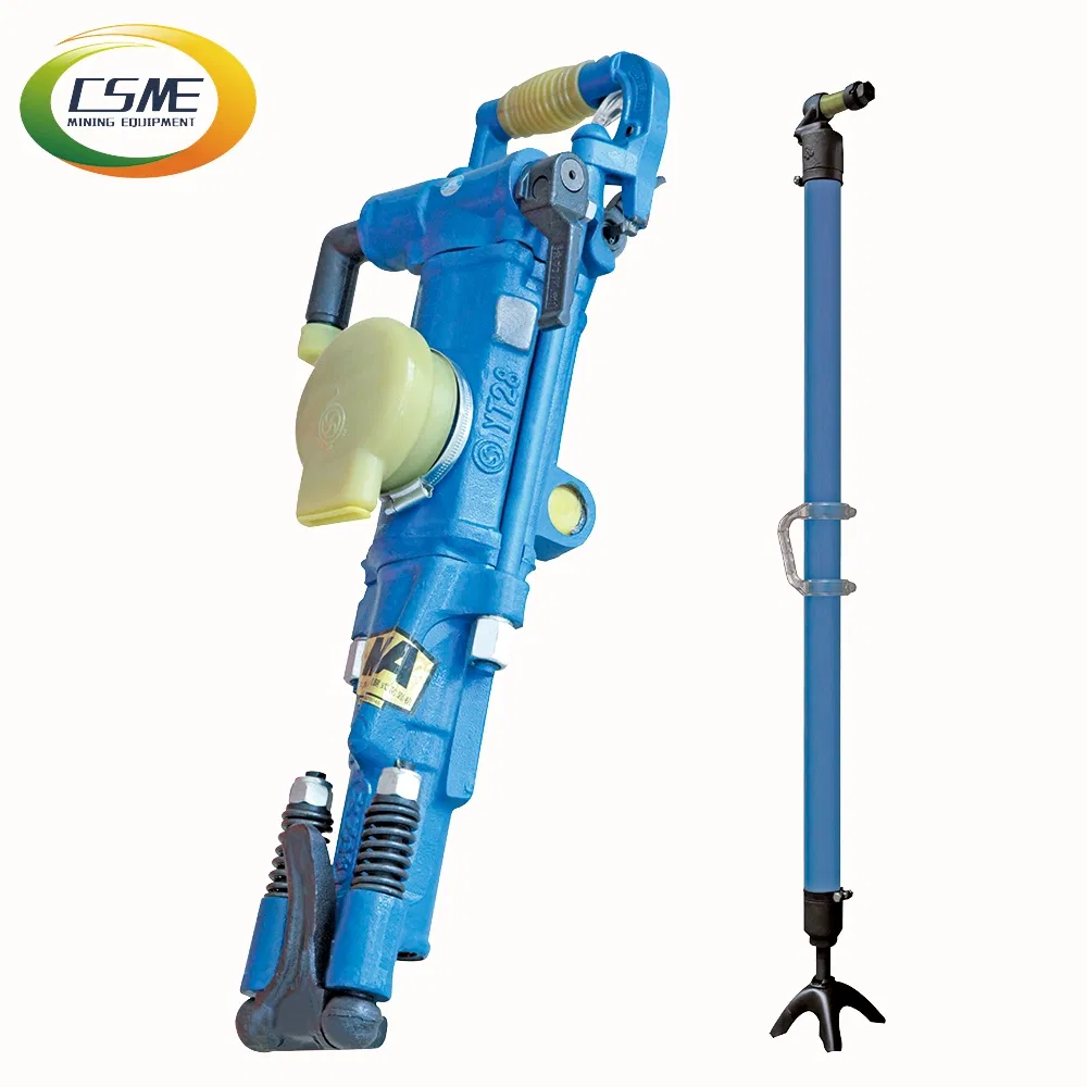 Yo18/Y19A/Y20/Y24/Y26/Ty24c, Yt23/Yt24/Yt28/Yt29A/Yt27 Rock Drill Jack Hammer Pneumatic Air Leg Rock Drill and Pneumatic Hand Held Rock Drill
