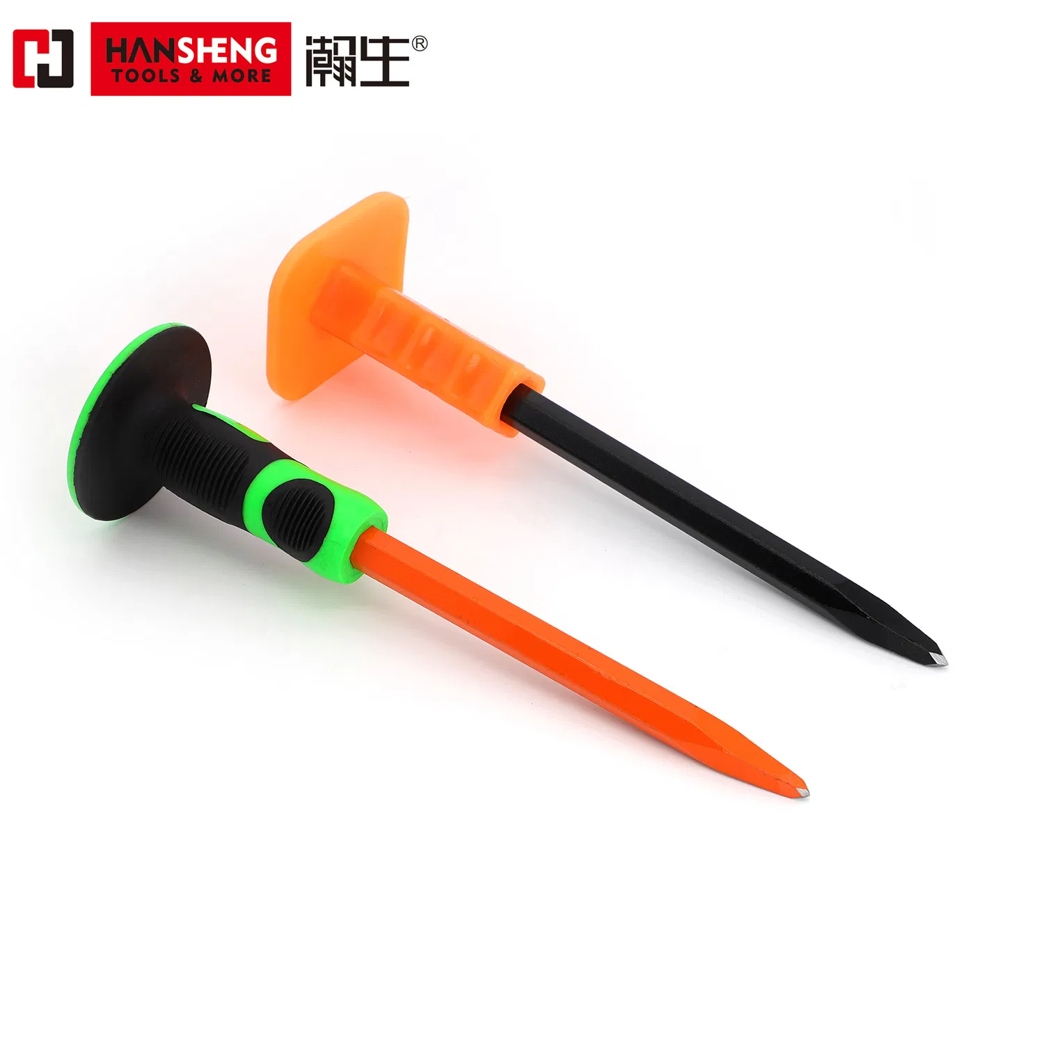 Hansheng Professional Demolition Chisel for Concrete, Brick, and Masonry