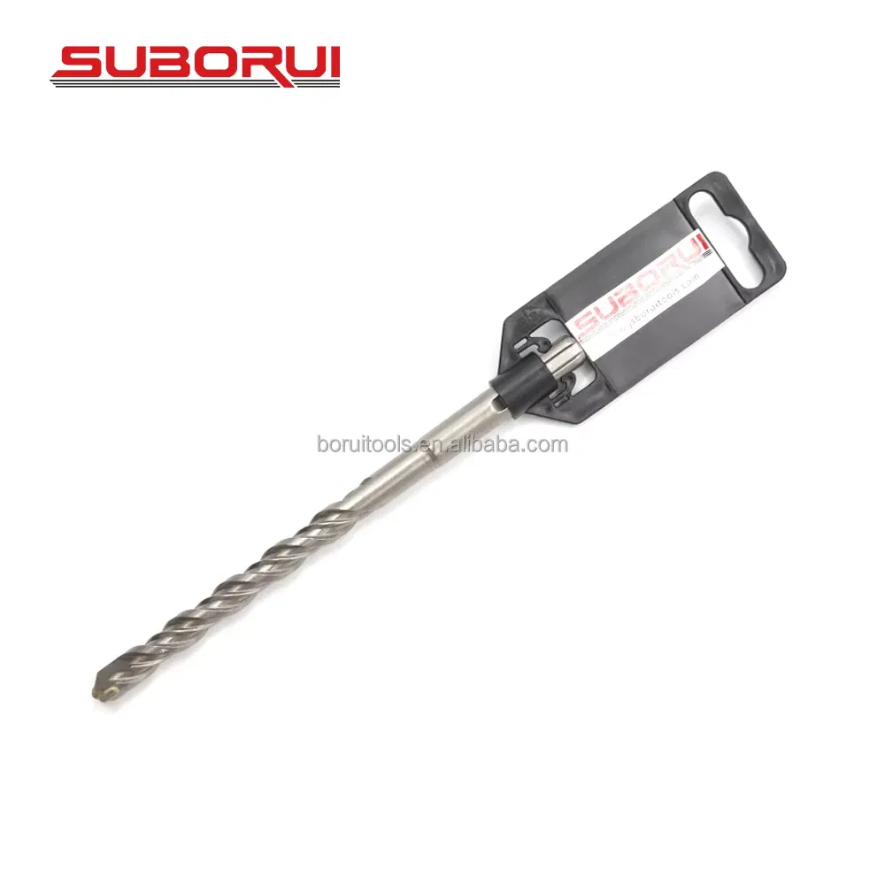 Suborui Brocas Para Concreto Carbide Tipped Masonry Drill Bit SDS Plus Electric Hammer Drill Bits for Concrete Drilling