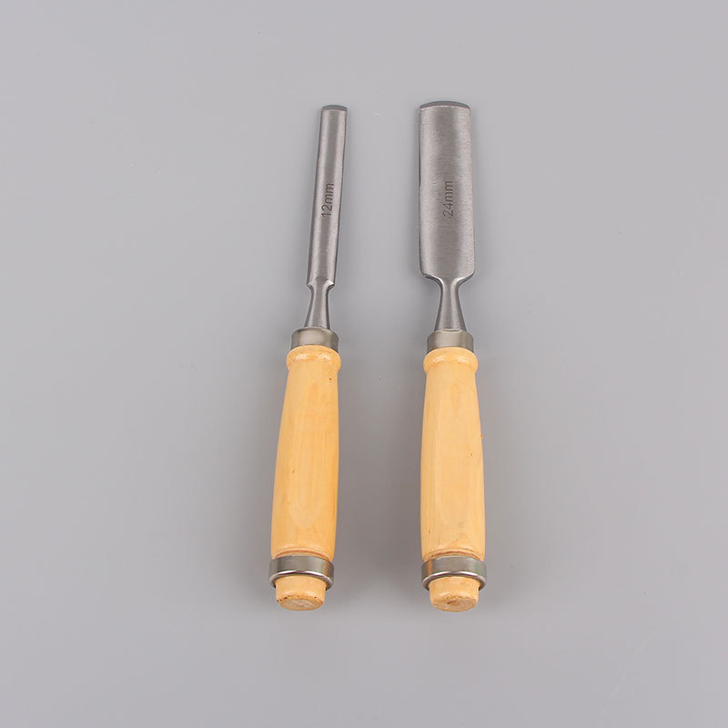 4 PCS Half Round Chisels Inner Edge DIY Wood Gouge Chisel Woodworking Tool Chisel Set