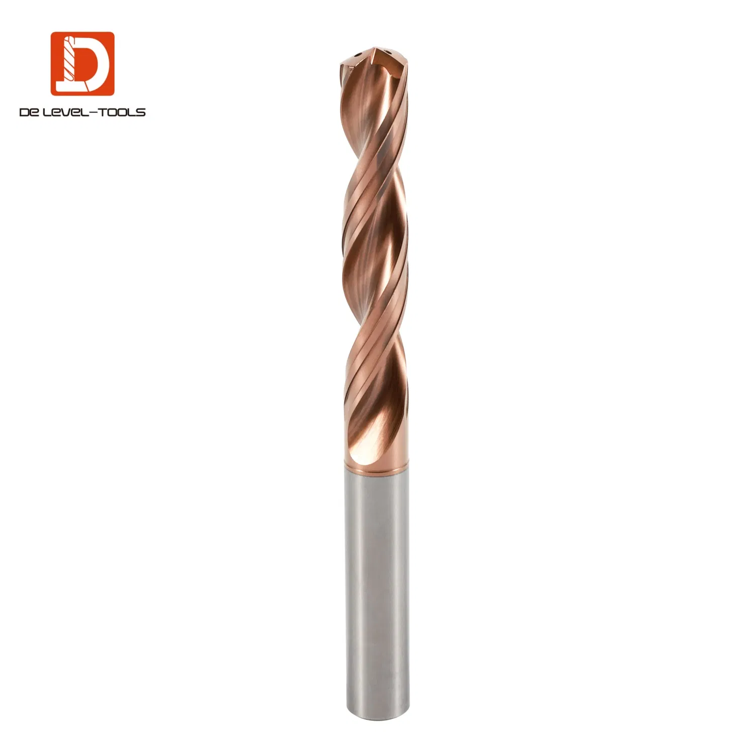 HRC55 Solid Carbide 2 Flutes Coolant Hole Long Carbide Twist Drill Bits