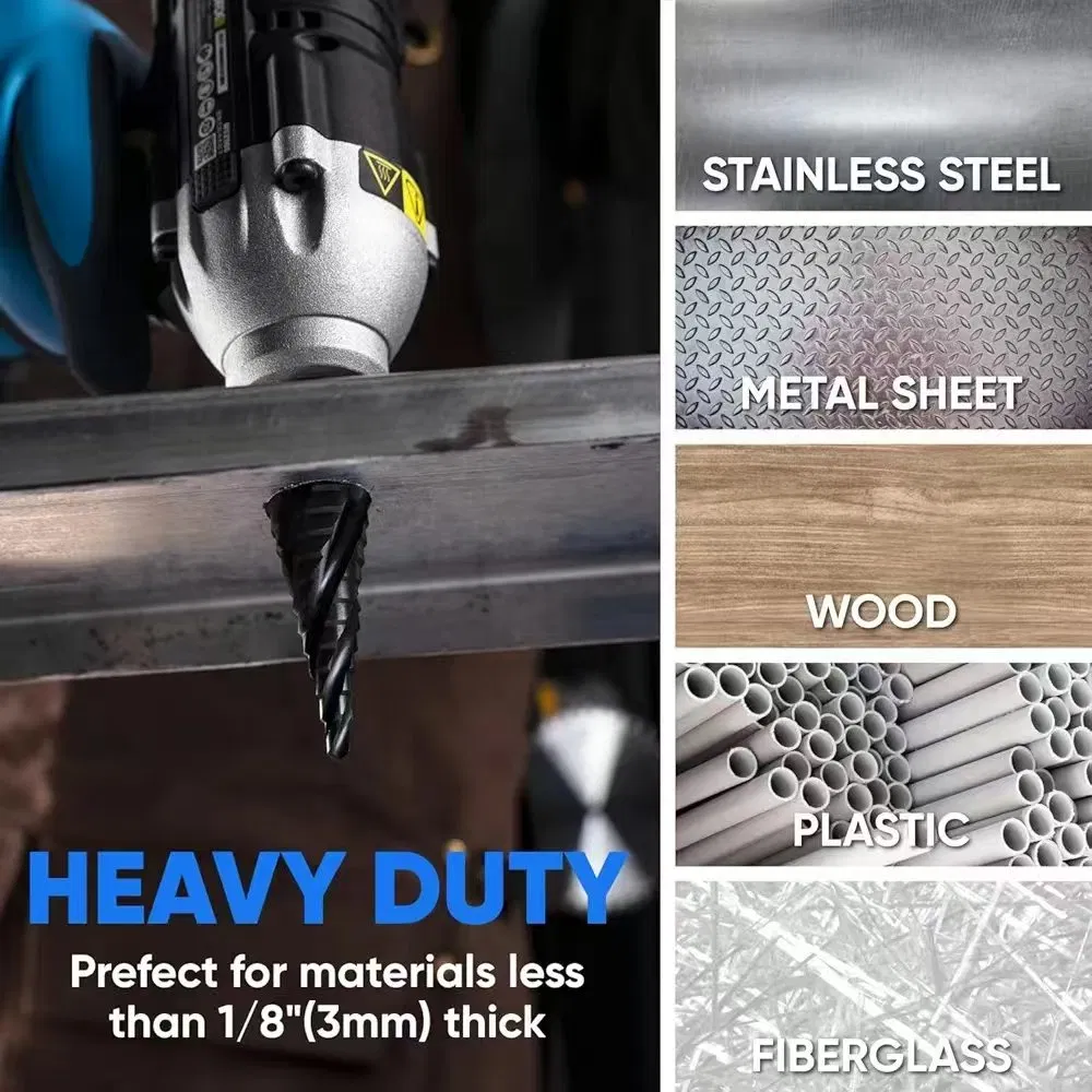 Step Drill Construction