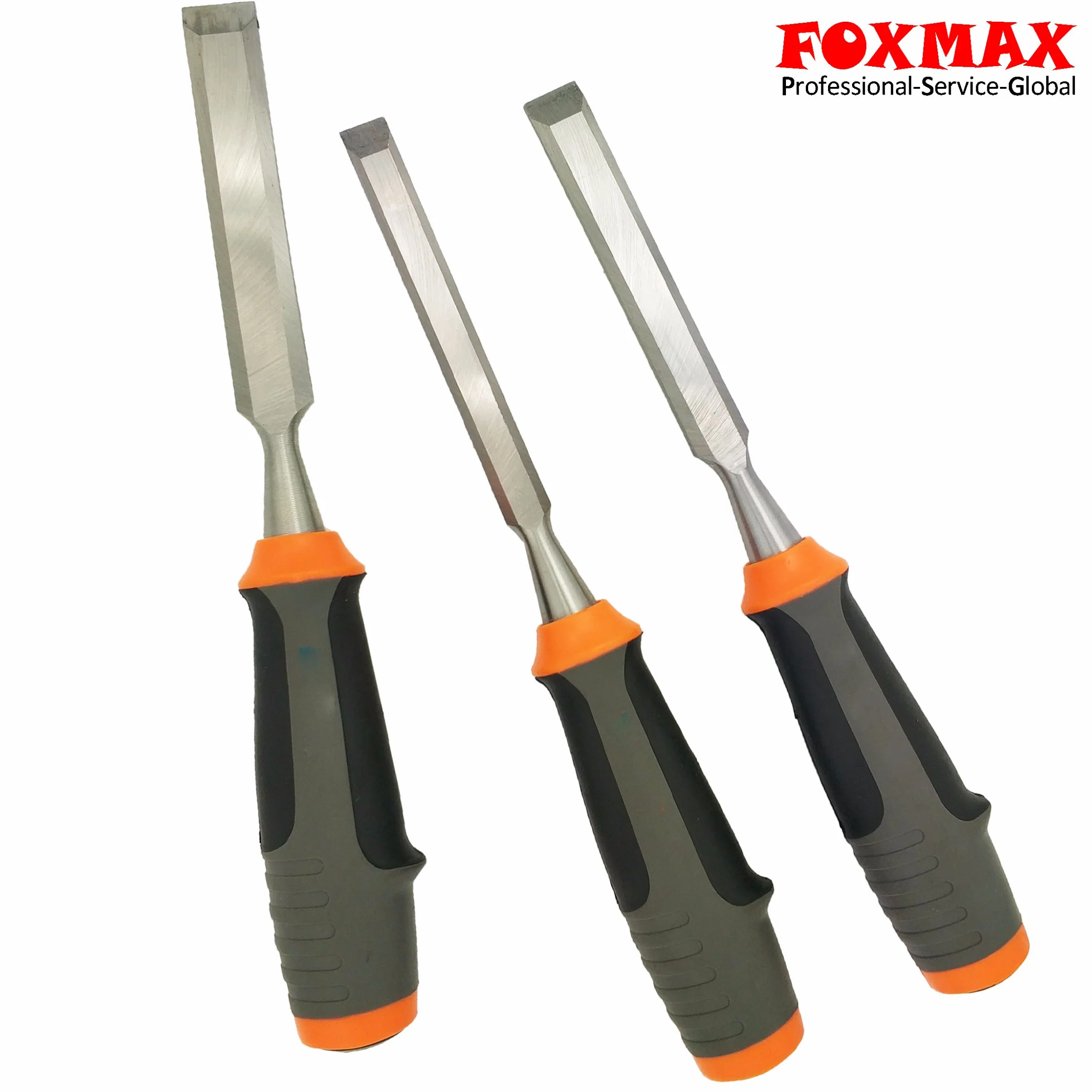 Premium Plastic Handle Wood Flat Chisel for Precision Carving