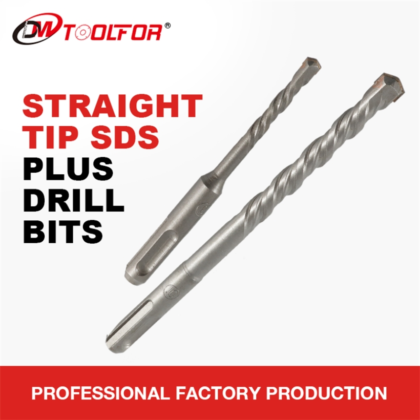 Customizable Single or Double Fulte SDS Hammer Drill Bits for Clinker