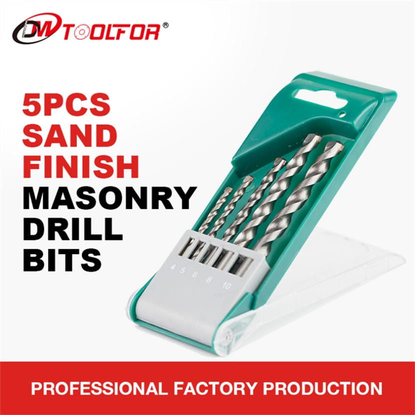 Easy Debris Removal Corrosion Resistance Masonry Drill Bit with Galvanized Surface Finish